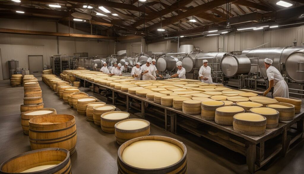 cheese factory tour
