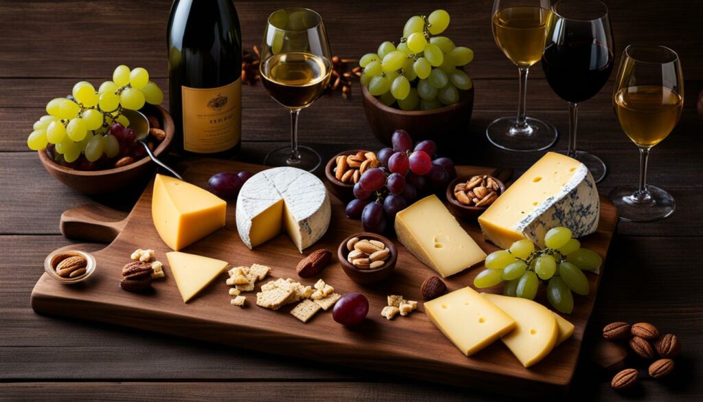 cheese tasting and pairing