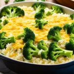 cheesy broccoli rice casserole recipe