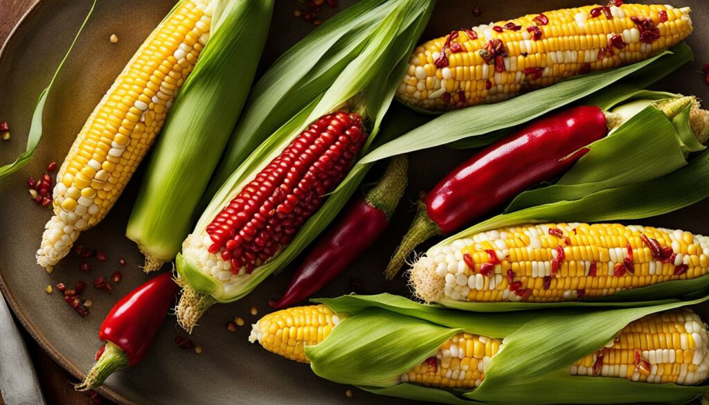 corn and calabrian chile ingredients