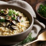 Savory Fontina and Mushroom Risotto Recipe