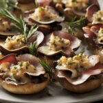 Indulge in the Savory Delight of our Fontina & Prosciutto Stuffed Mushrooms Recipe!