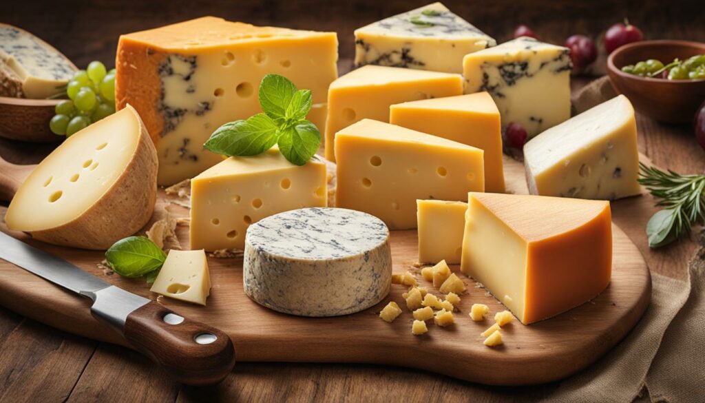 global cheese selection