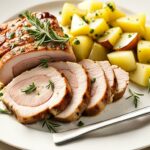 Gorgonzola & Pear Stuffed Pork Tenderloin Recipe