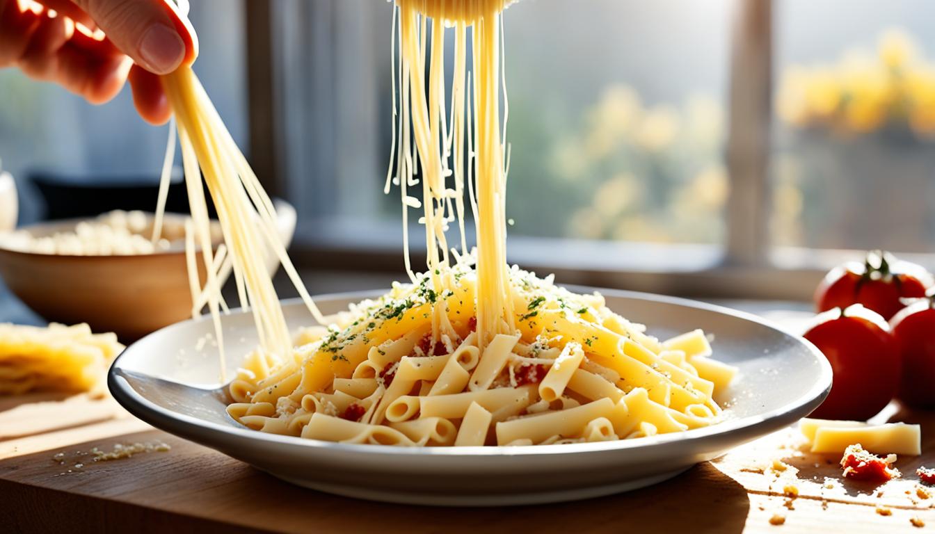 Savory Asiago & SunDried Tomato Pasta Dish