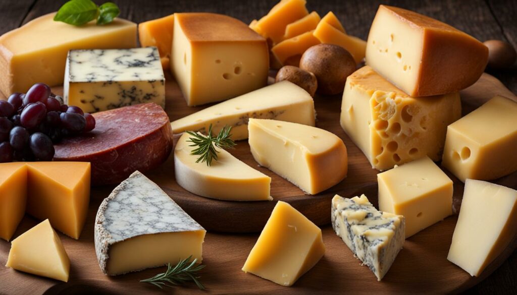 hard cheeses