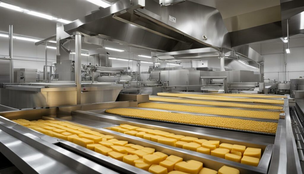 industrial production of Bryndza Cheese