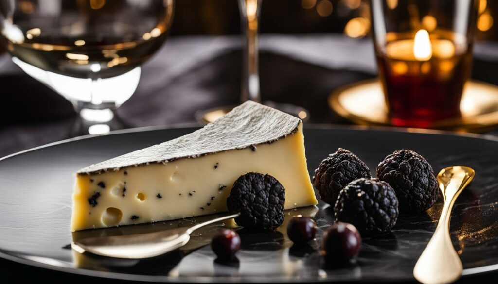 luxury truffle cheese