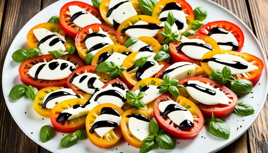 mozzarella and tomato caprese salad recipe
