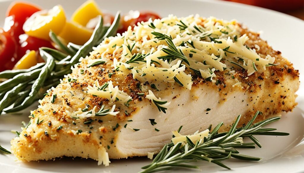 parmesan and herb crusted chicken recipe