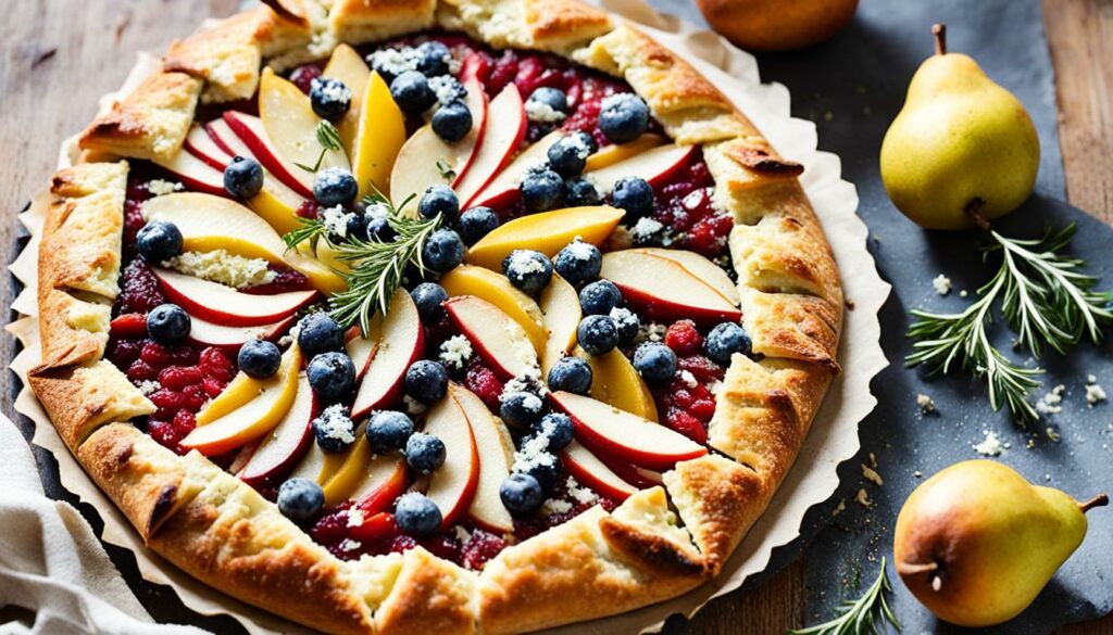 sweet and savory galette