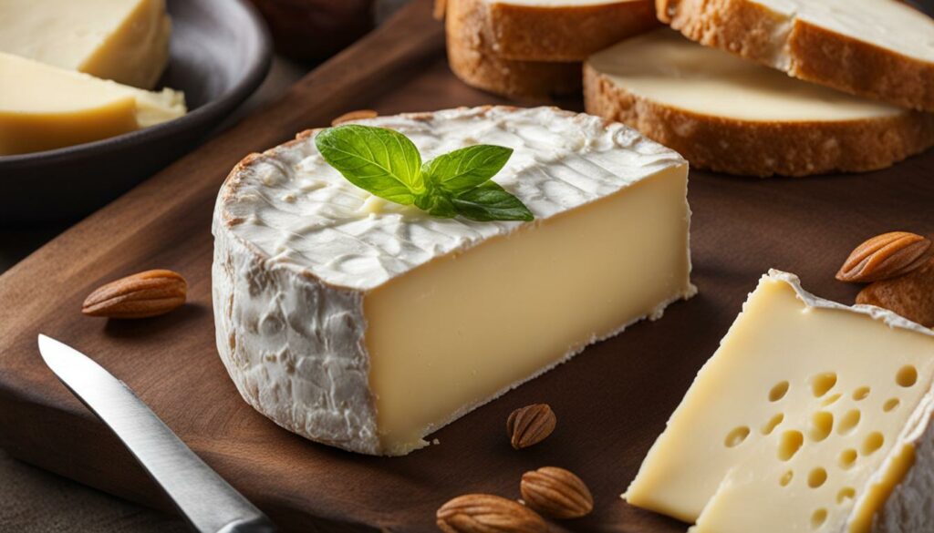 taste and texture of Brie de Meaux