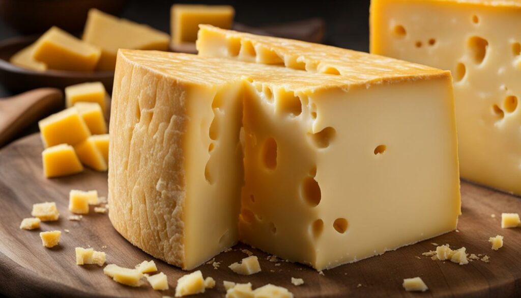 texture and appearance of Dry Jack cheese