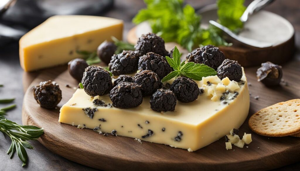 truffle-infused cheese