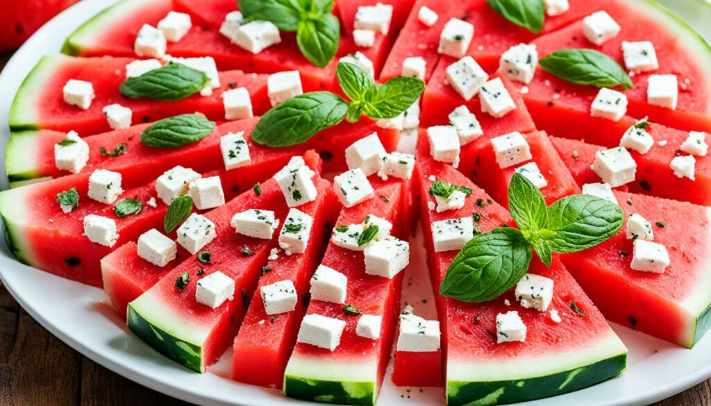 watermelon salad recipe