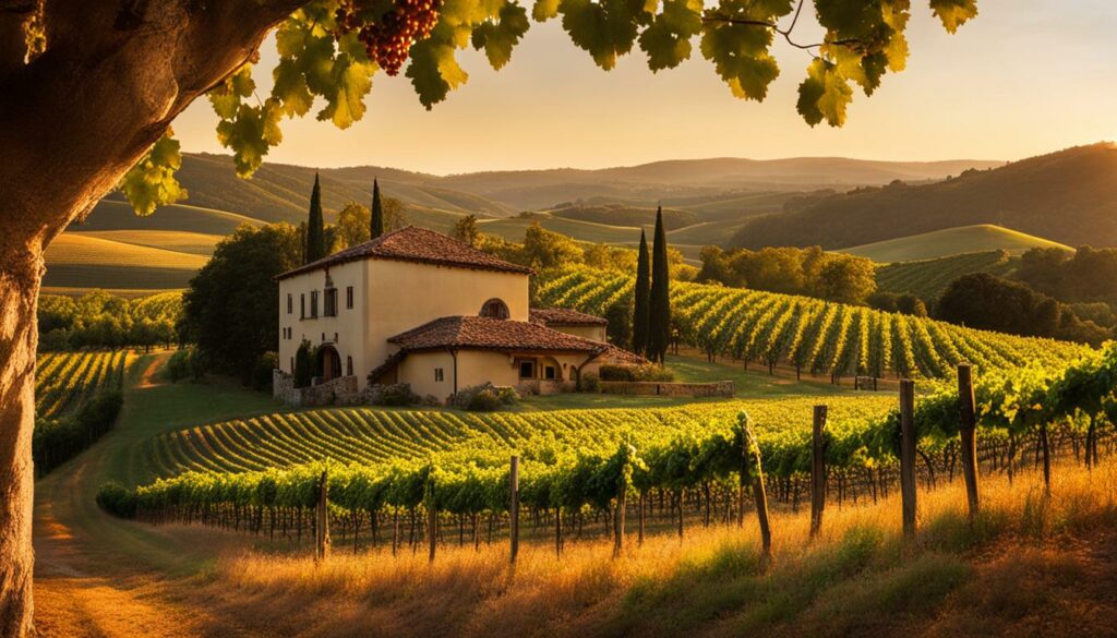 wine vineyards