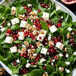 Persian Pomegranate & Walnut Feta Salad Recipe