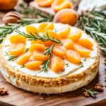 Apricot & Rosemary Baked Brie with Walnuts