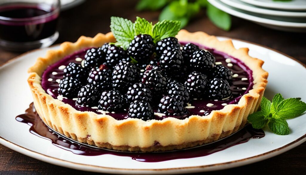 blackberry dessert