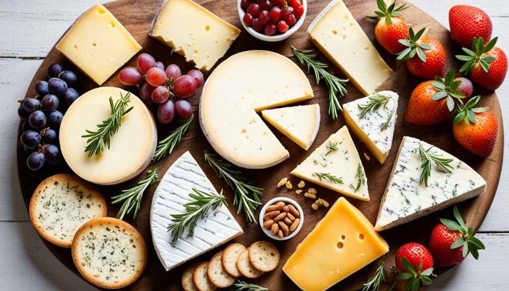 fancy cheese board