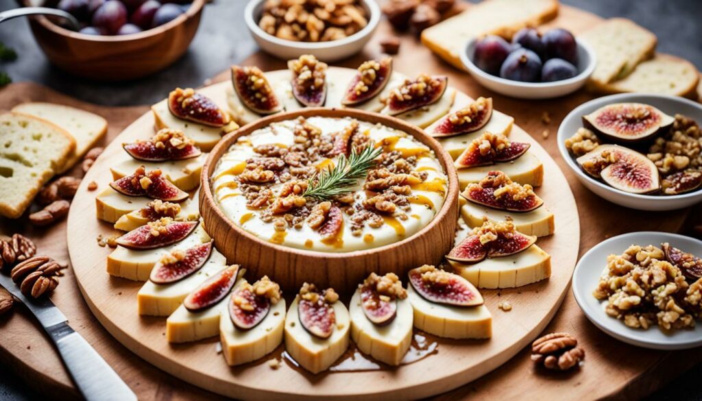 fig and walnut appetizer