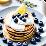 Lavender Lemon Ricotta Pancakes Recipe | Brunch Bliss