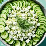 Refreshingly Zesty Lemon Dill Feta & Cucumber Salad