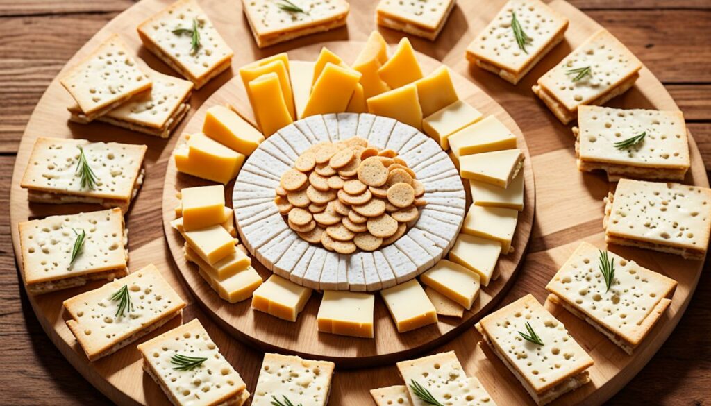 low carb crackers and breads for cheese board